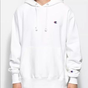 White champion hoodie